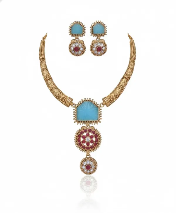 Multicolor_Premium__American_Diamond_Necklace_Set_For_Women