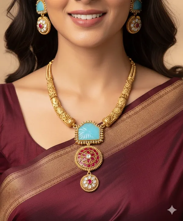 Multicolor_Premium__American_Diamond_Necklace_Set_For_Women
