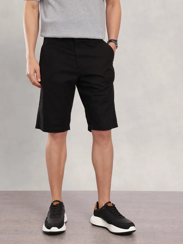 Black_Men_Pure_Cotton_Chino_Shorts