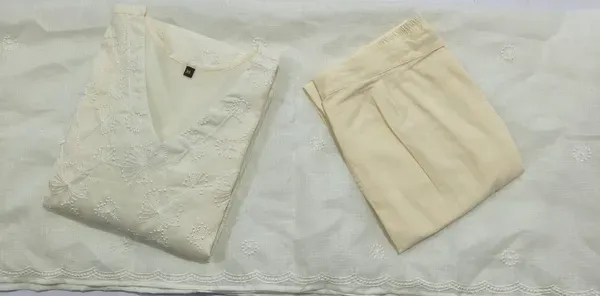 Light_Lemon_Green_Embroidered_Kota_Doriya_Kurta_With_Cotton_Pant_&_Kota_Doriya_Dupatta_Set