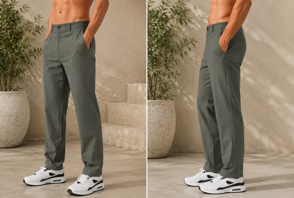 Men's_Dark_Grey_Cotton_Linen_Trouser