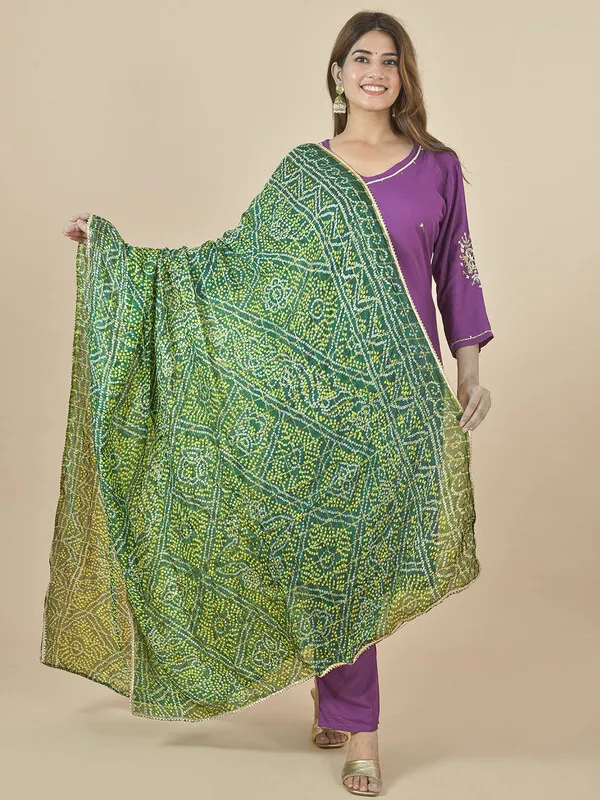 Green_Art_Silk_Printed_Dupatta_For_Women