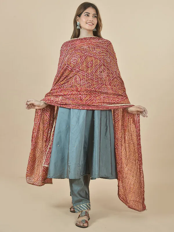 Maroon_Art_Silk_Printed_Dupatta_For_Women