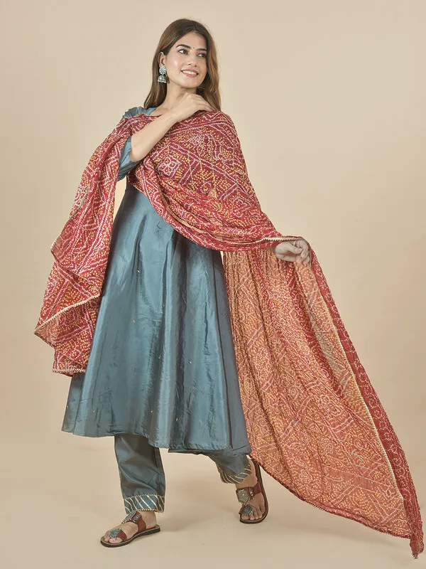 Maroon_Art_Silk_Printed_Dupatta_For_Women