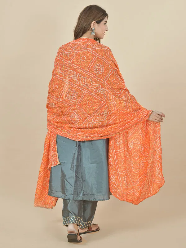 Orange_Art_Silk_Printed_Dupatta_For_Women