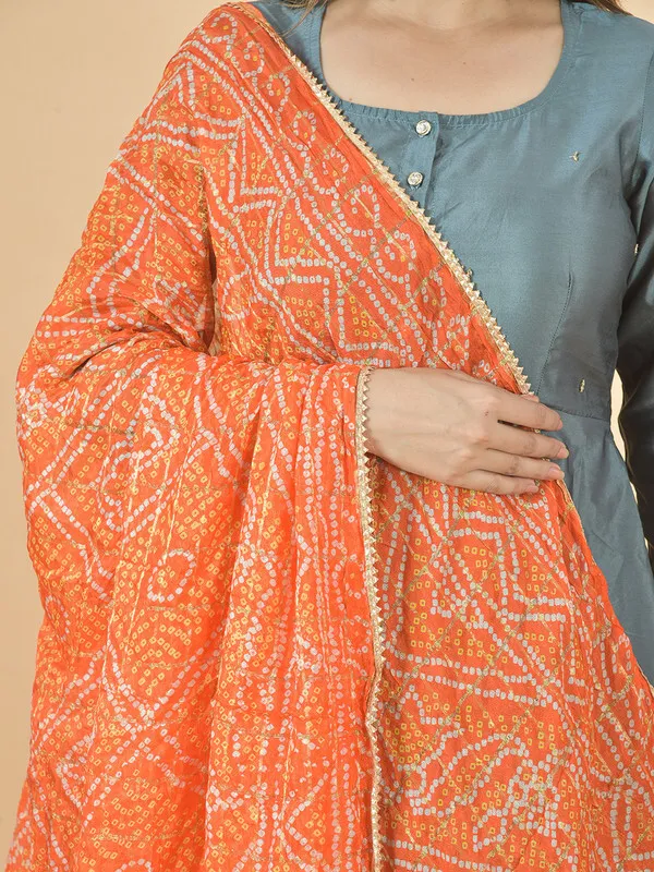 Orange_Art_Silk_Printed_Dupatta_For_Women