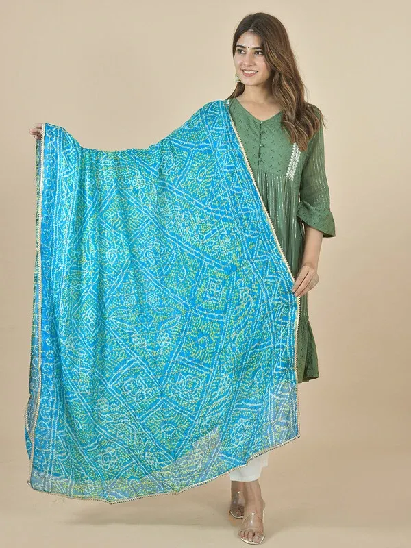 Light_Blue_Art_Silk_Printed_Dupatta_For_Women