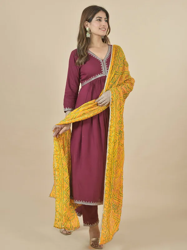 Yellow_Art_Silk_Printed_Dupatta_For_Women