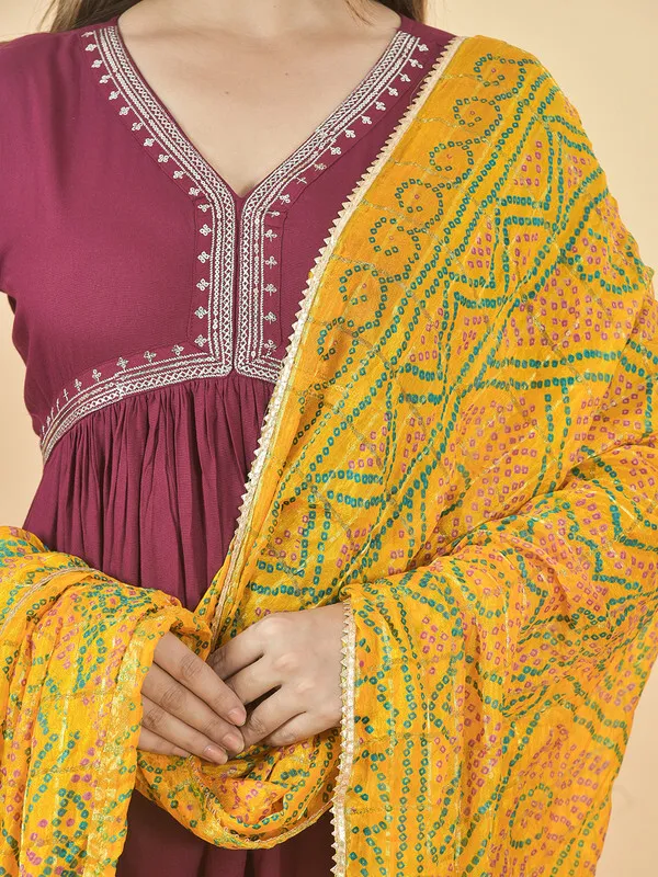 Yellow_Art_Silk_Printed_Dupatta_For_Women