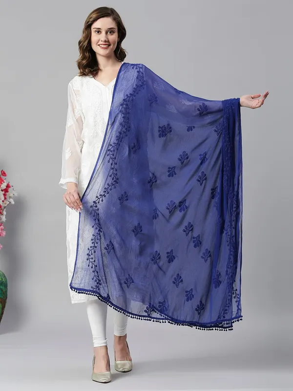 Dark_Blue_Chiffon_Embroidered_Dupatta_For_Women