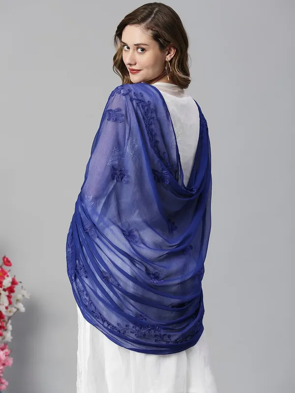 Dark_Blue_Chiffon_Embroidered_Dupatta_For_Women