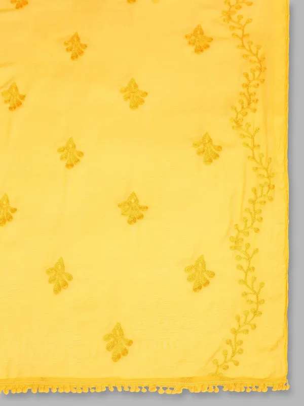Yellow_Chiffon_Embroidered_Dupatta_For_Women