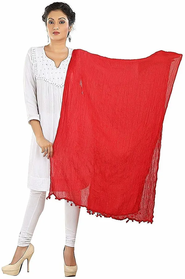 Multicolor_Cotton_Blend_Solid_Dupatta_For_Women_(Pack_Of_5)