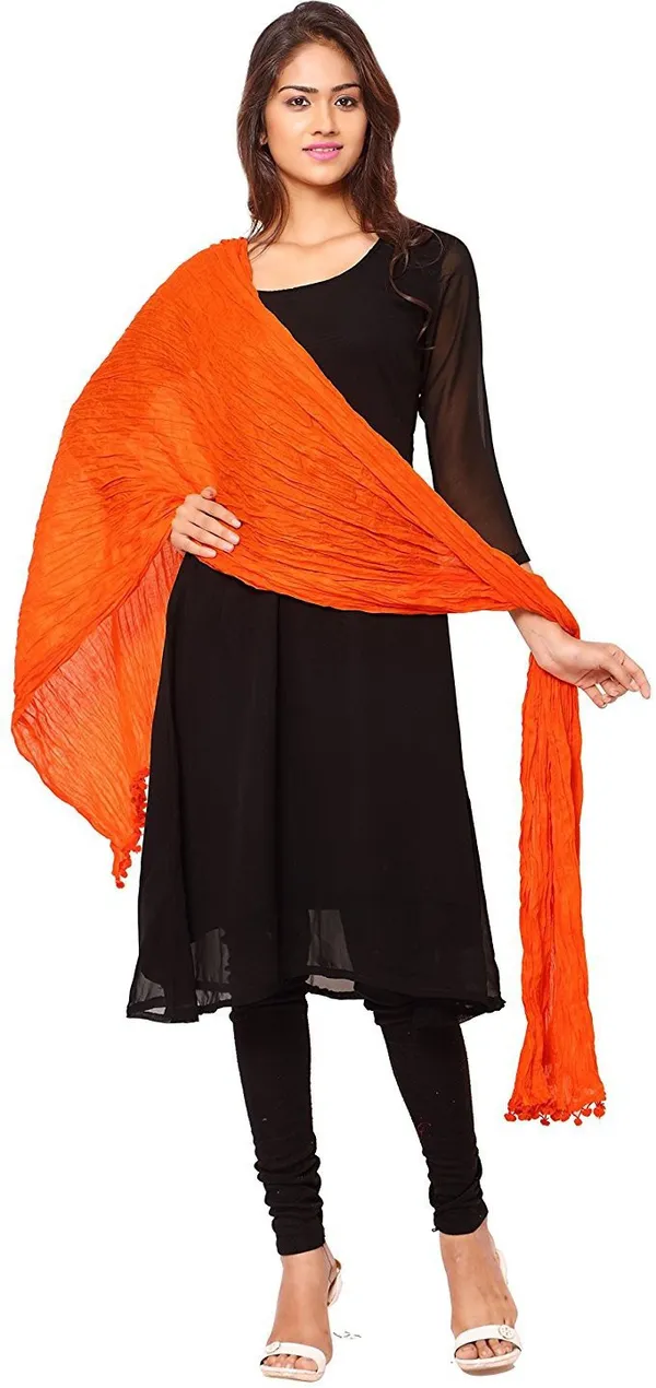 Multicolor_Cotton_Blend_Solid_Dupatta_For_Women_(Pack_Of_10)