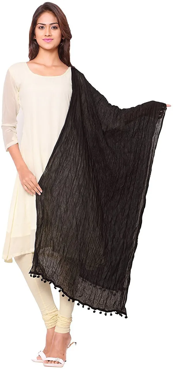 Multicolor_Cotton_Blend_Solid_Dupatta_For_Women_(Pack_Of_10)