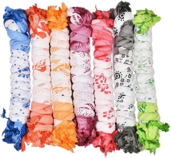 Multicolor_Cotton_Blend_Printed_Dupatta_For_Women_(Pack_Of_7)
