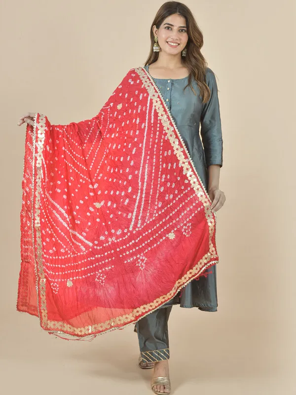 Red_Art_Silk_Printed_Dupatta_For_Women
