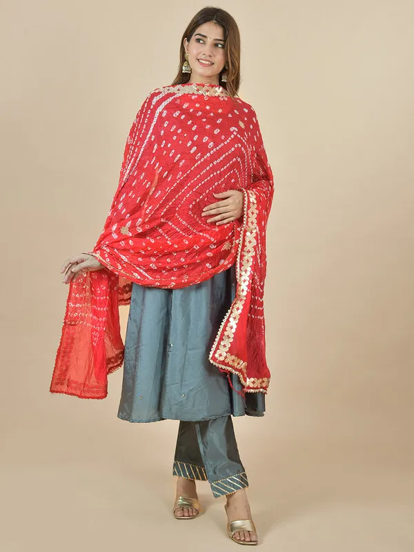 Red_Art_Silk_Printed_Dupatta_For_Women