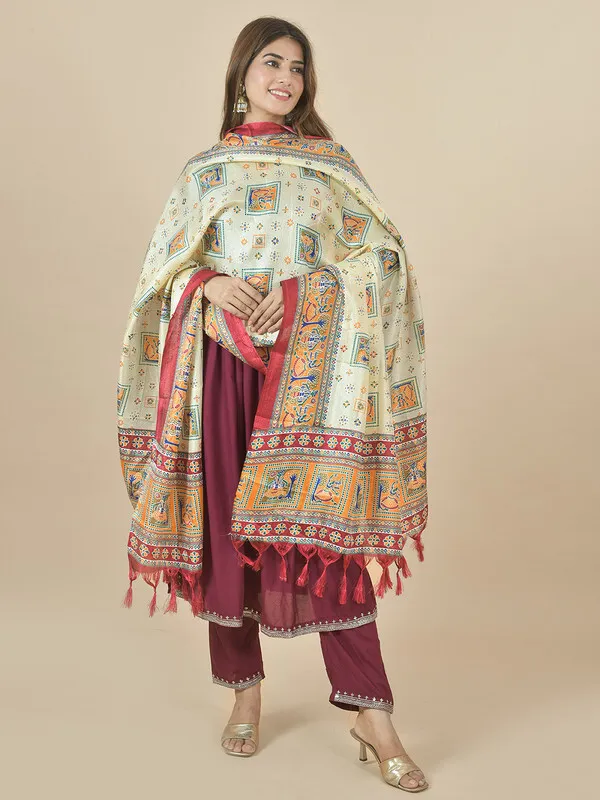 Multicolor_Silk_Blend_Printed_Dupatta_For_Women