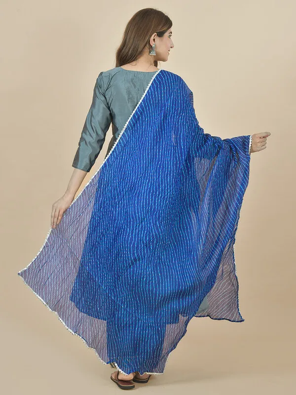 Blue_Kota_Doria_Striped_Dupatta_For_Women