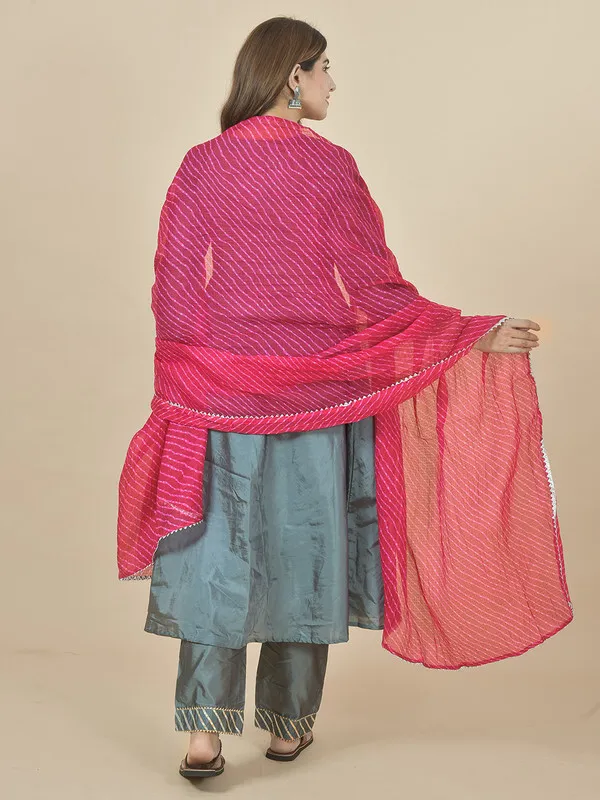 Pink_Kota_Doria_Striped_Dupatta_For_Women