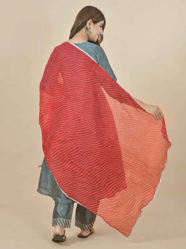 Red_Kota_Doria_Striped_Dupatta_For_Women