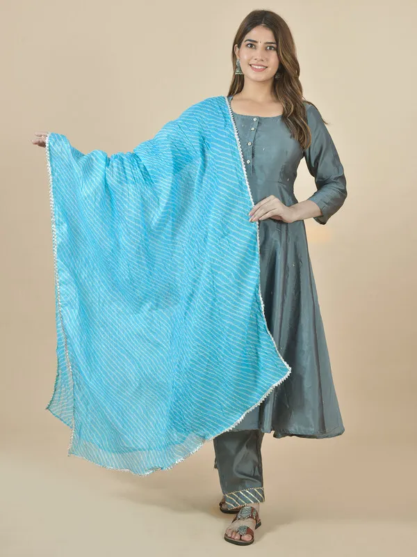 Light_Blue_Kota_Doria_Striped_Dupatta_For_Women