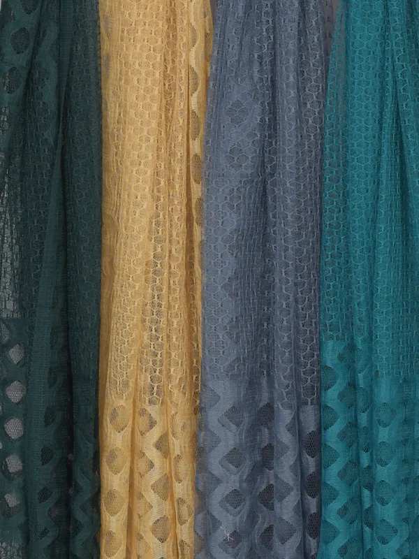 Multicolor_Net_Self_Design_Dupatta_For_Women_(Pack_Of_4)