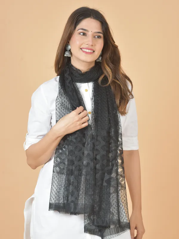 Multicolor_Net_Self_Design_Dupatta_For_Women_(Pack_Of_4)