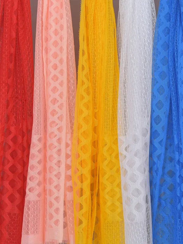 Multicolor_Net_Self_Design_Dupatta_For_Women_(Pack_Of_5)