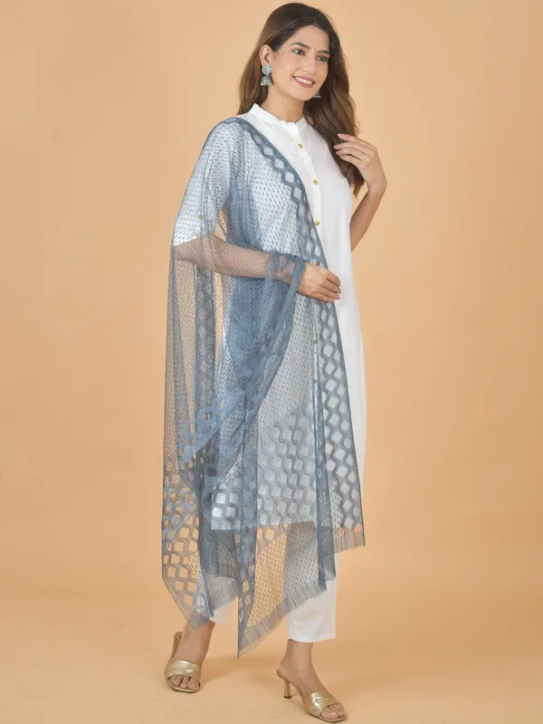 Multicolor_Net_Self_Design_Dupatta_For_Women_(Pack_Of_6)