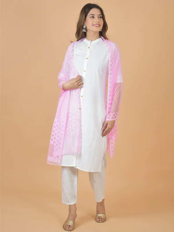 Pink_Net_Self_Design_Dupatta_For_Women