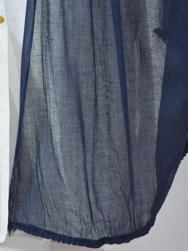 Blue_And_Orange_Pure_Cotton_Solid_Dupatta_For_Women_(Pack_Of_2)