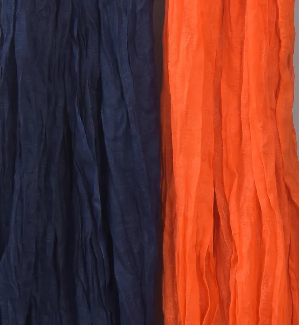 Blue_And_Orange_Pure_Cotton_Solid_Dupatta_For_Women_(Pack_Of_2)