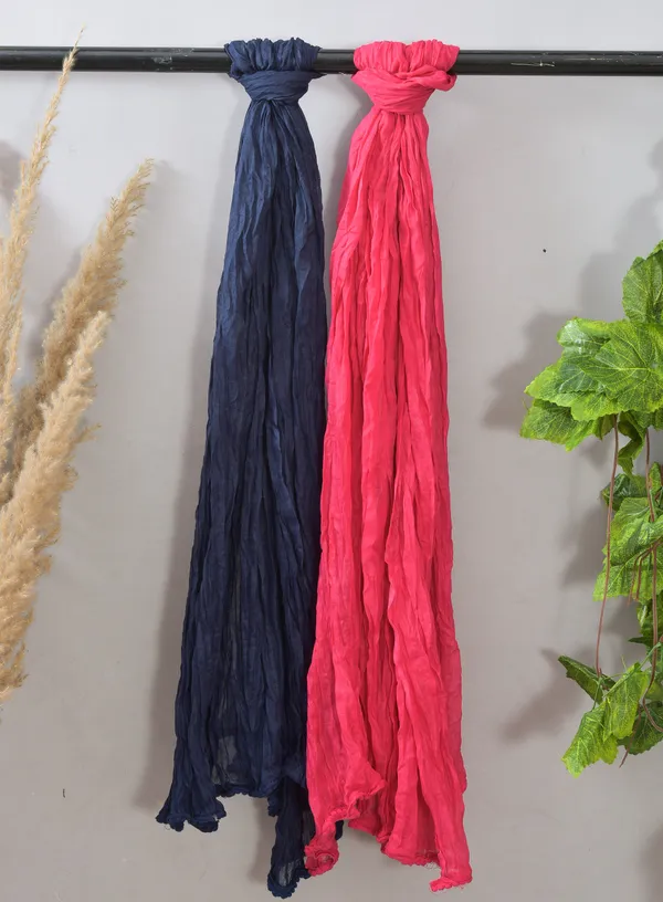 Multicolor_Pure_Cotton_Solid_Dupatta_For_Women_(Pack_Of_2)