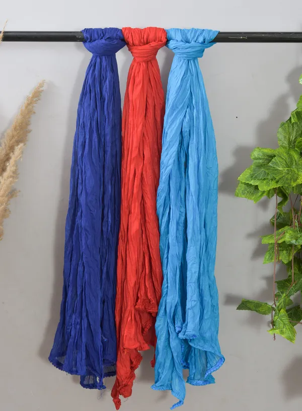 Multicolor_Pure_Cotton_Solid_Dupatta_For_Women_(Pack_Of_3)