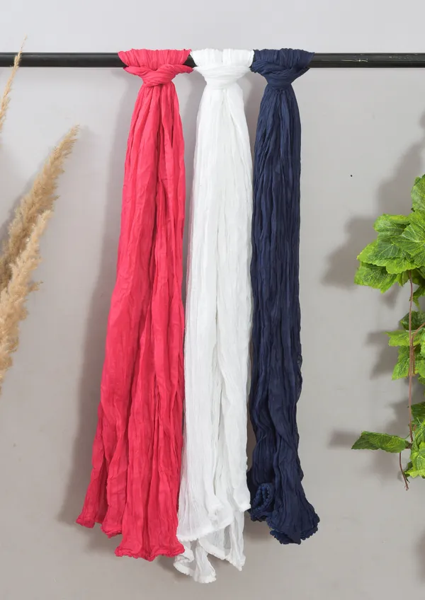Multicolor_Pure_Cotton_Solid_Dupatta_For_Women_(Pack_Of_3)
