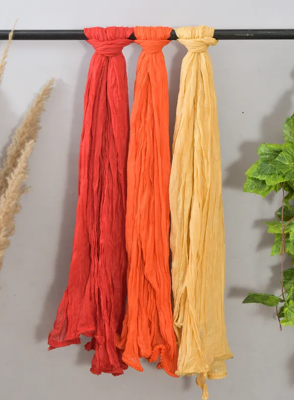 Multicolor_Pure_Cotton_Solid_Dupatta_For_Women_(Pack_Of_3)