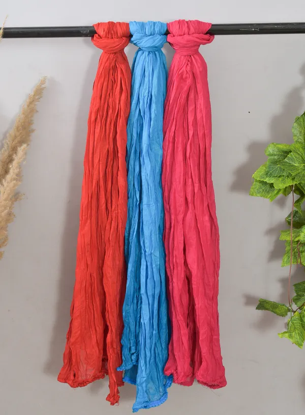 Multicolor_Pure_Cotton_Solid_Dupatta_For_Women_(Pack_Of_3)