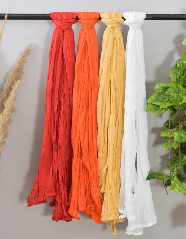 Multicolor_Pure_Cotton_Solid_Dupatta_For_Women_(Pack_Of_4)