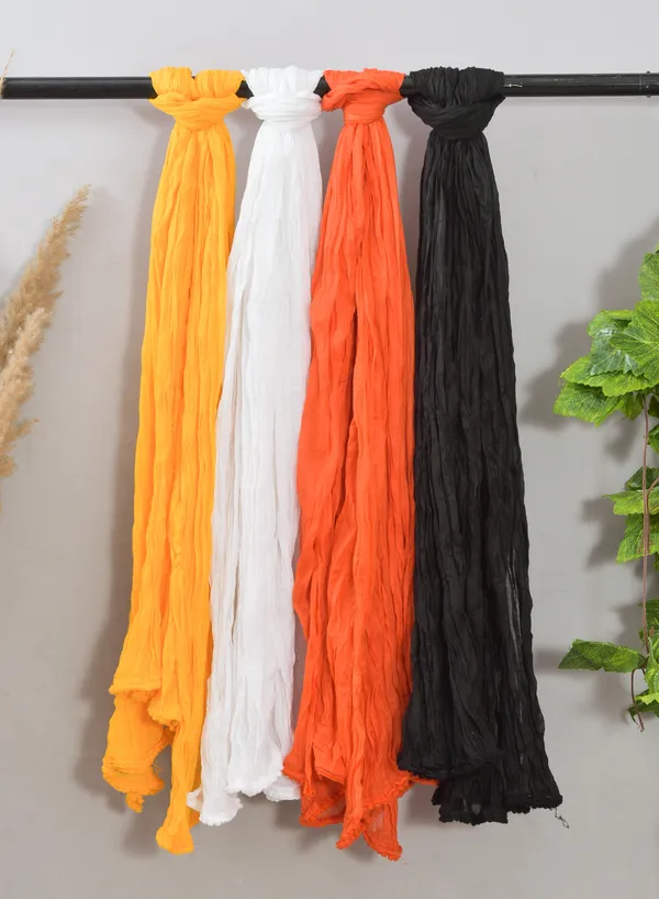 Multicolor_Pure_Cotton_Solid_Dupatta_For_Women_(Pack_Of_4)