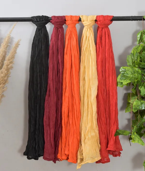 Multicolor_Pure_Cotton_Solid_Dupatta_For_Women_(Pack_Of_5)