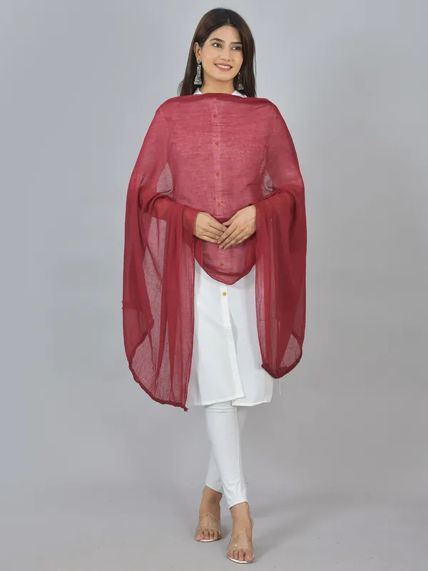 Multicolor_Pure_Cotton_Solid_Dupatta_For_Women_(Pack_Of_5)