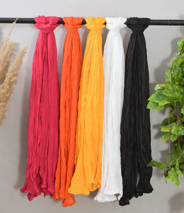 Multicolor_Pure_Cotton_Solid_Dupatta_For_Women_(Pack_Of_5)