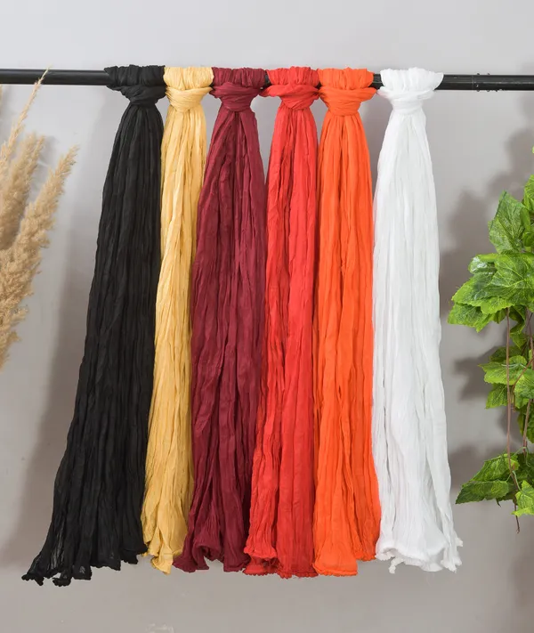 Multicolor_Pure_Cotton_Solid_Dupatta_For_Women_(Pack_Of_6)