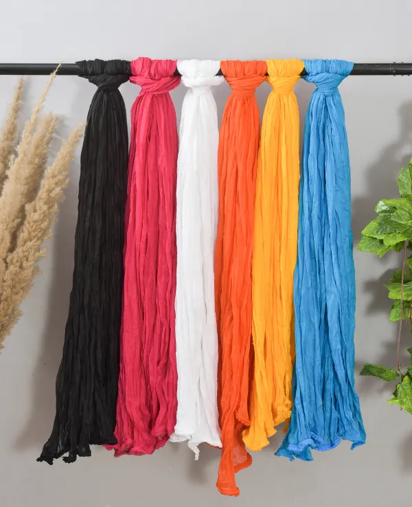 Multicolor_Pure_Cotton_Solid_Dupatta_For_Women_(Pack_Of_6)