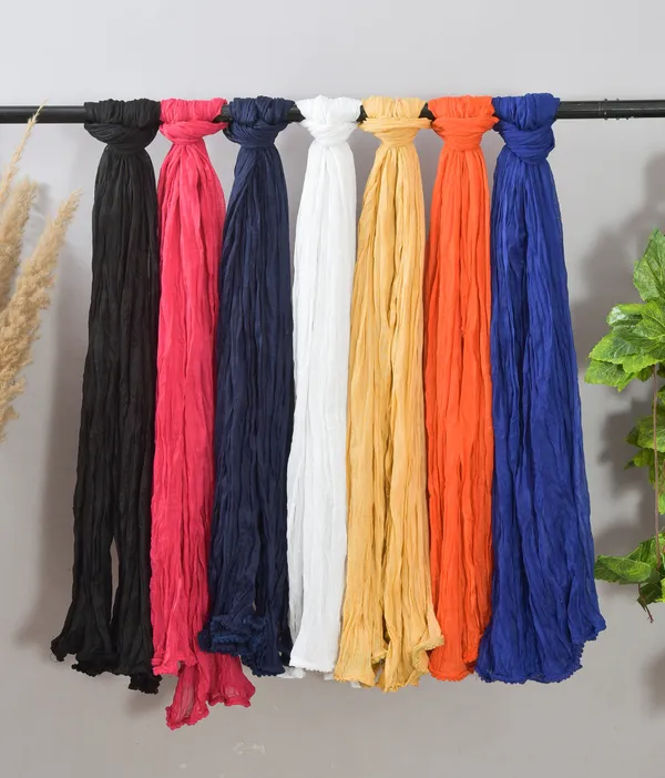 Multicolor_Pure_Cotton_Solid_Dupatta_For_Women_(Pack_Of_7)