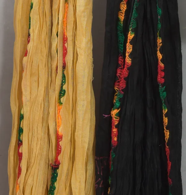 Multicolor_Pure_Cotton_Solid_Dupatta_For_Women_(Pack_Of_2)