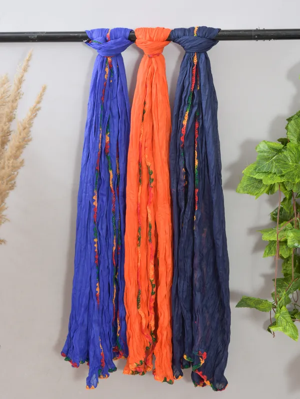 Multicolor_Pure_Cotton_Solid_Dupatta_For_Women_(Pack_Of_3)
