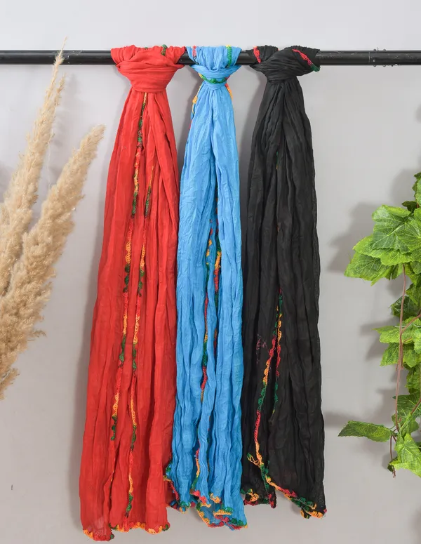 Multicolor_Pure_Cotton_Solid_Dupatta_For_Women_(Pack_Of_3)